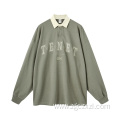 Vintage Lapel Men's Long Sleeve T-Shirt